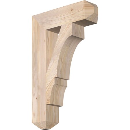 Ekena Millwork Balboa Craftsman Smooth Bracket, Douglas Fir, 5 1/2"W x 22"D x 34"H BKT06X22X34BOA04SDF